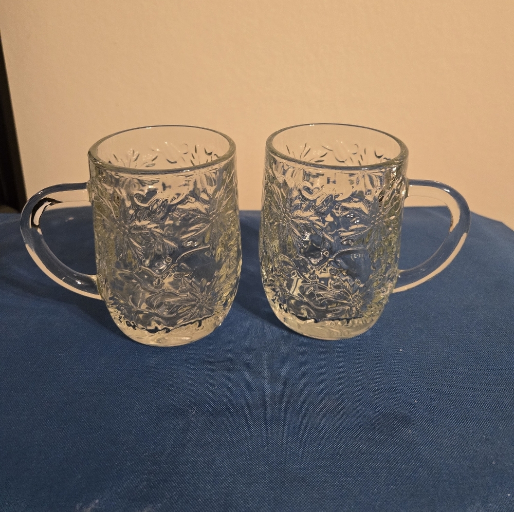 Princess House fantasia set of 2 mugs